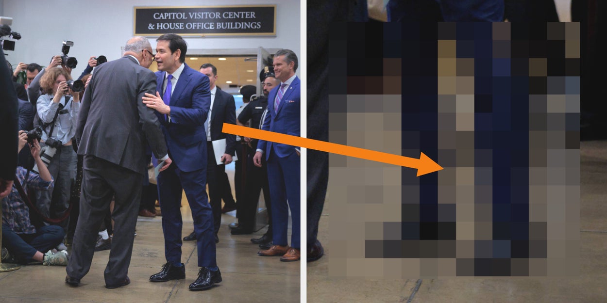 Marco Rubio's Gifted Shoes From Trump Are Way Too Big