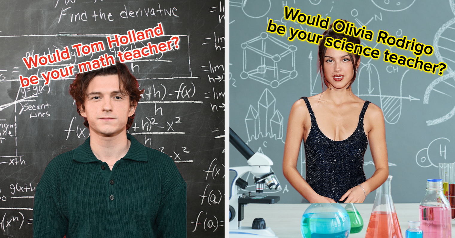 If These Celebs Were Teachers, Which School Subject Would You Assign Them To?