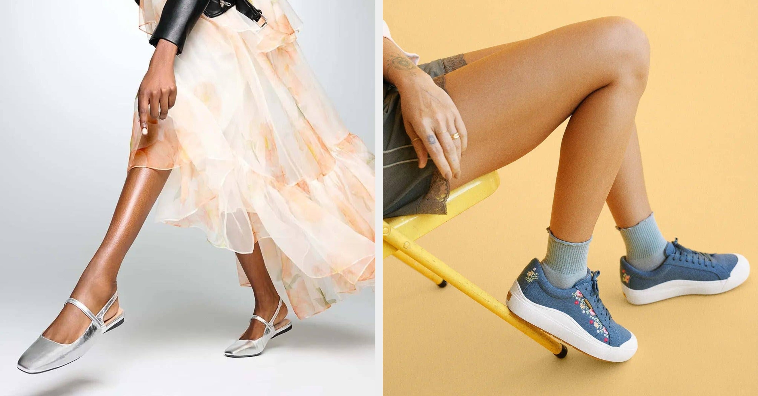 27 Pairs Of Shoes From DSW Basically Made To Be Worn With Spring Dresses