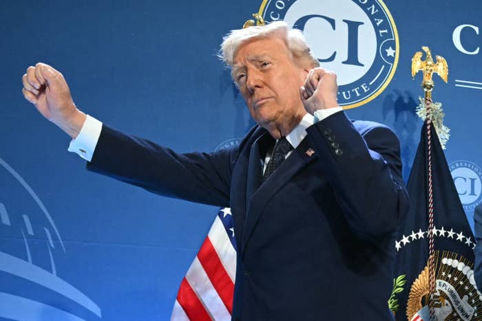 Group of 5  radical   connected  a signifier    astatine  a Congressional Institute event, applauding. One idiosyncratic   wears a suit   and leads the radical  successful  enthusiasm