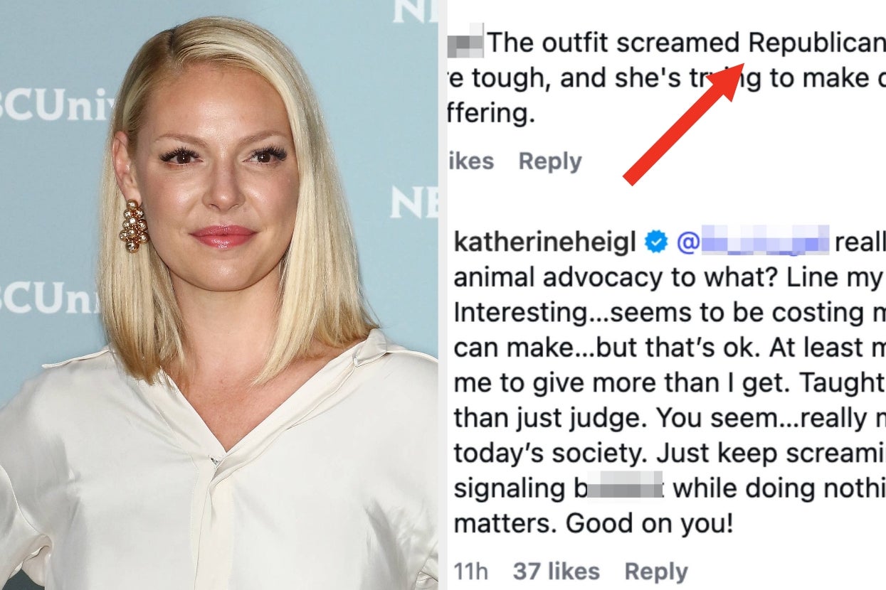 Katherine Heigl Just Replied To A TON Of Comments Calling Out Her Attendance At That Mar-A-Lago Event