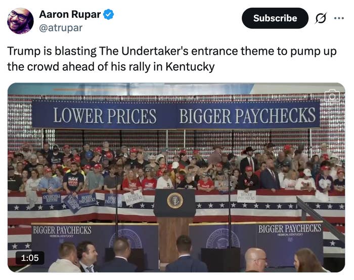 17 Cringey Moments From Trump's Kentucky Rally