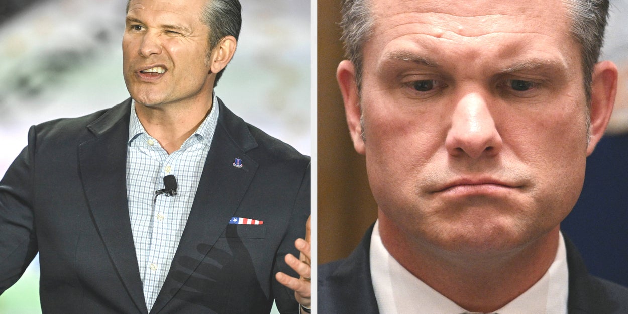 Pete Hegseth's Banned "Unflattering" Pentagon Photos