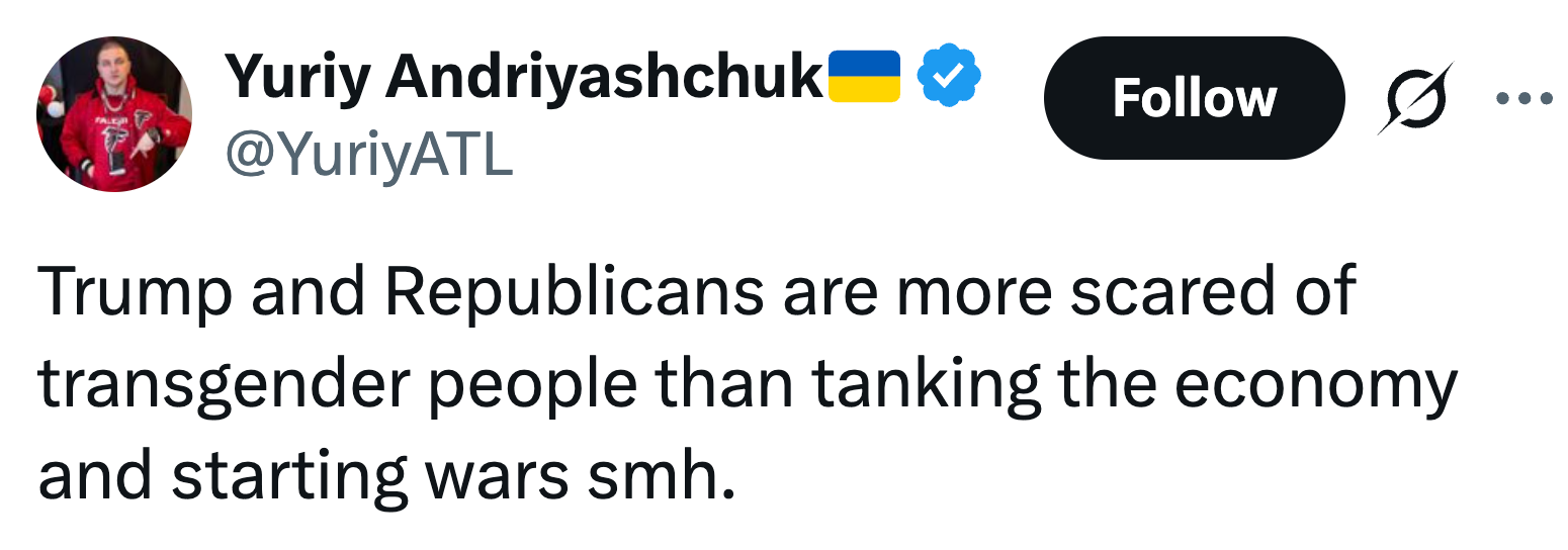 Tweet av Yuriy Andriyashchuk: