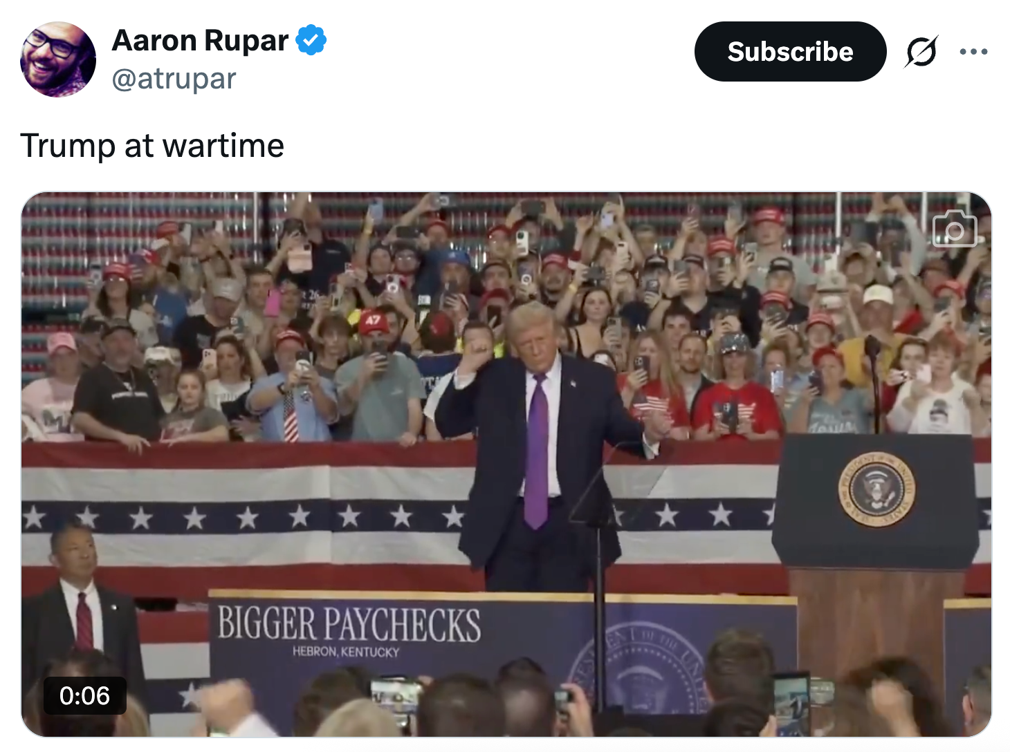 17 Cringey Moments From Trump's Kentucky Rally