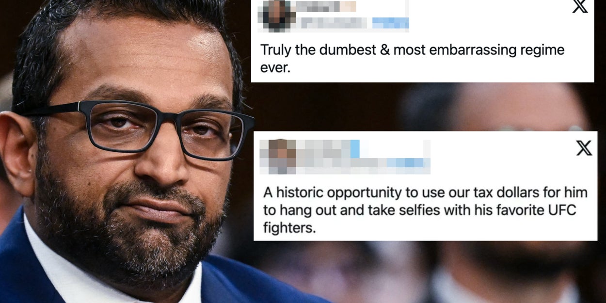 Kash Patel Sources UFC Fighters To Train FBI Agents