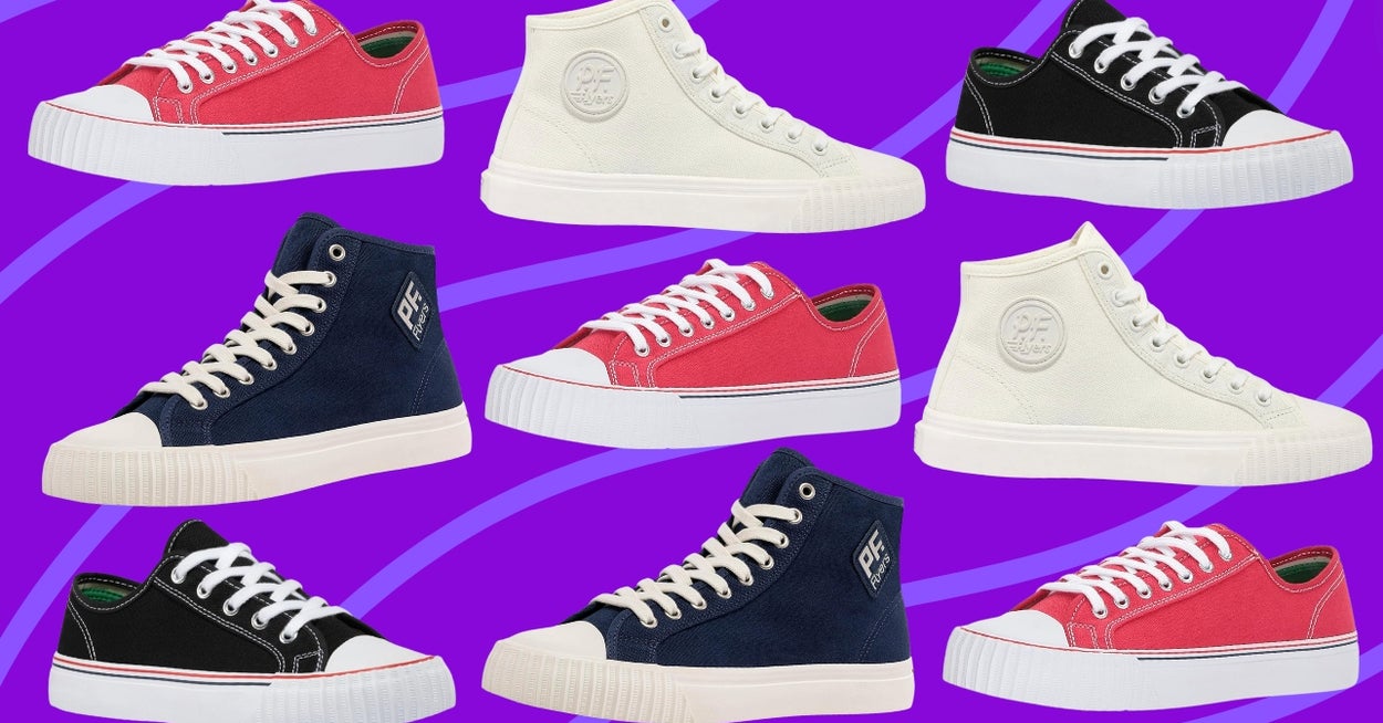 These Old-School Canvas Sneakers Are The Only Ones That Actually Support My Feet