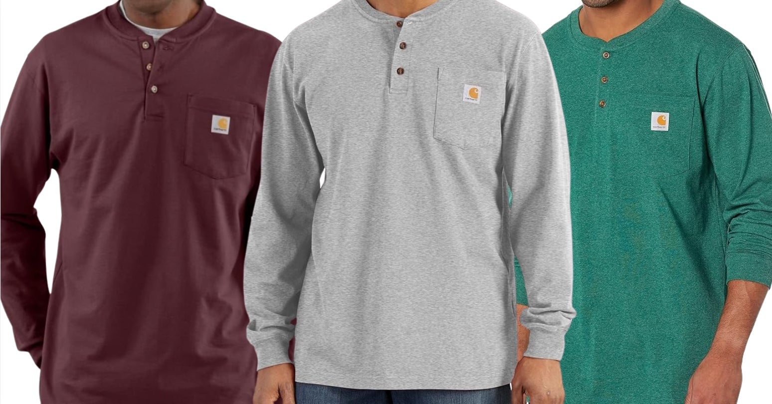 There's A Cozier Version Of Carhartt's Beloved Pocket-Tee, And It's Just $30