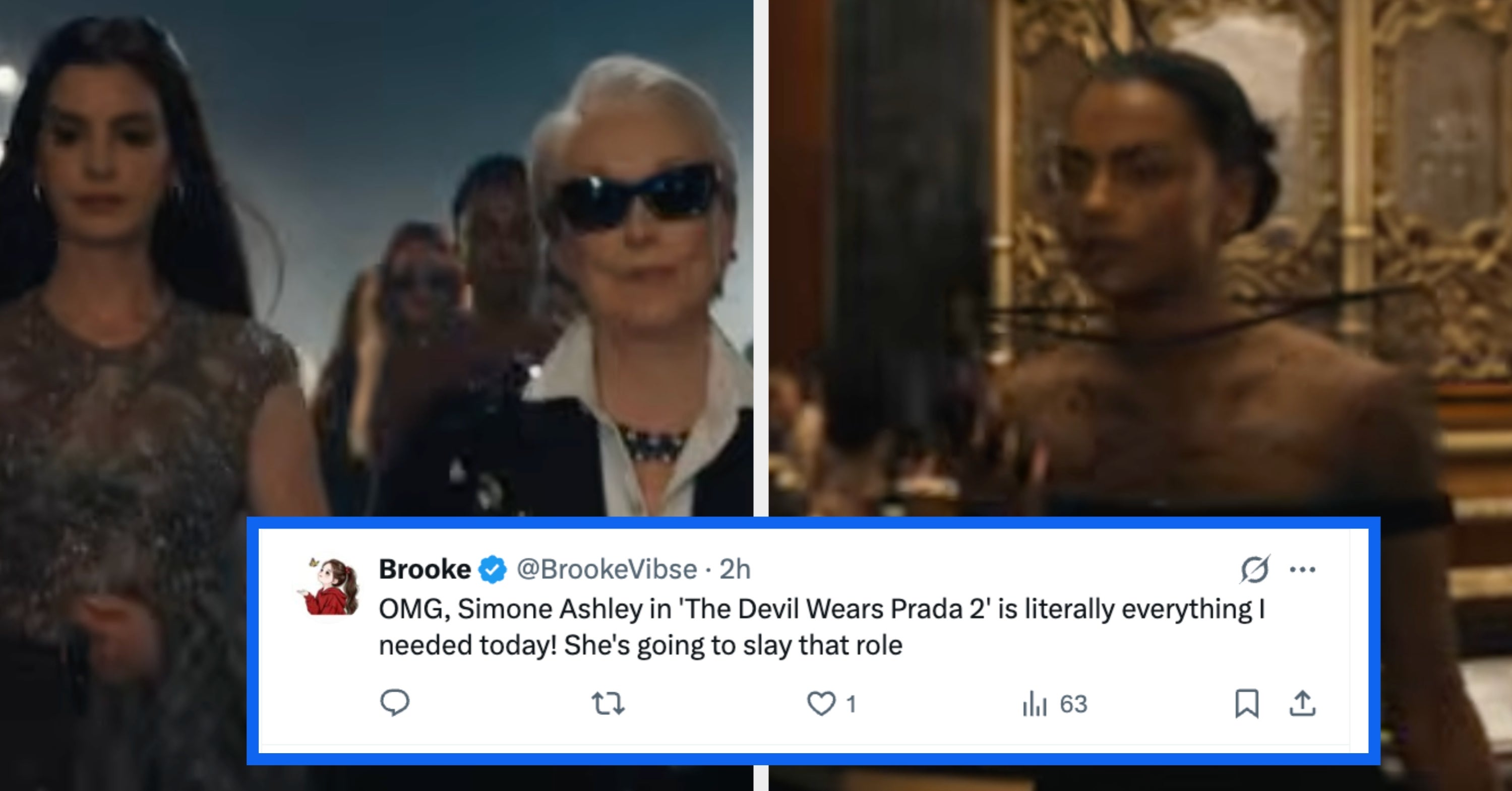 "The Fashion World Just Got More Powerful": People Are Praising The Casting Of Miranda Priestly's New It Girl In "The Devil Wears Prada 2"