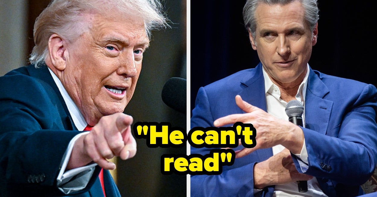 Trump Said Gavin Newsom “Can’t Read,” And His Response Is Absolutely Blistering