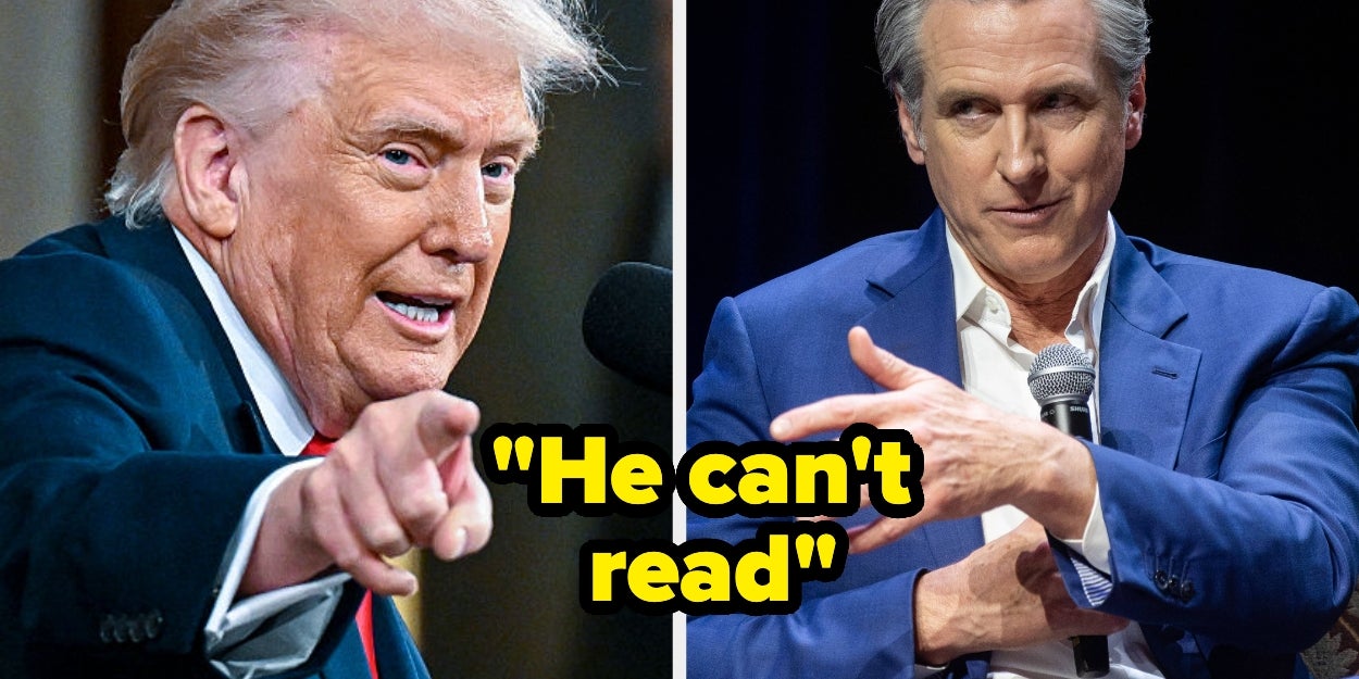 Gavin Newsom Clapped Back HARD After Trump Said Newsom “Can’t Read”