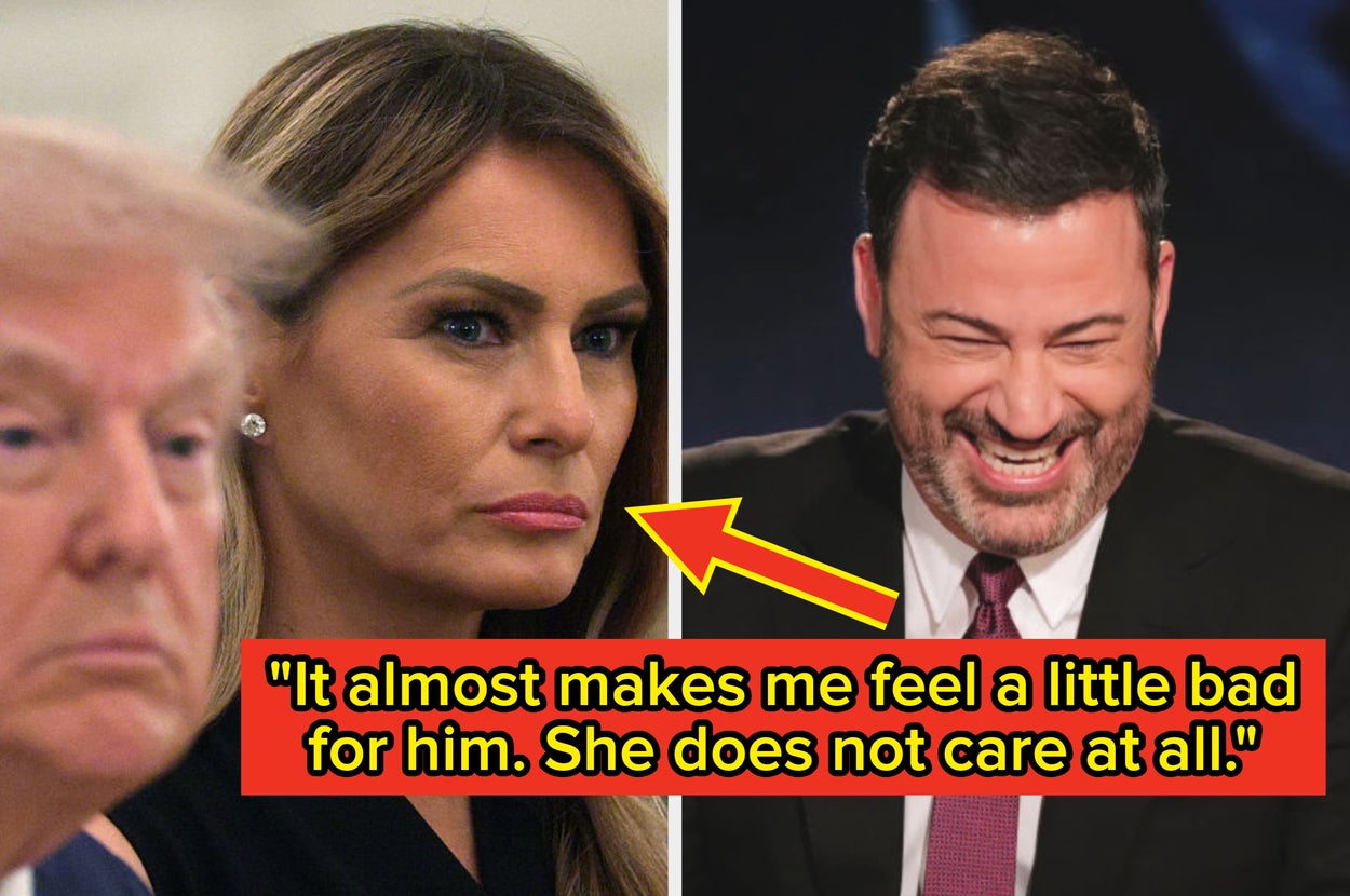 "She Does Not Care At All": Jimmy Kimmel Could Not Stop Laughing At Trump's Cringey Phone Call With Melania