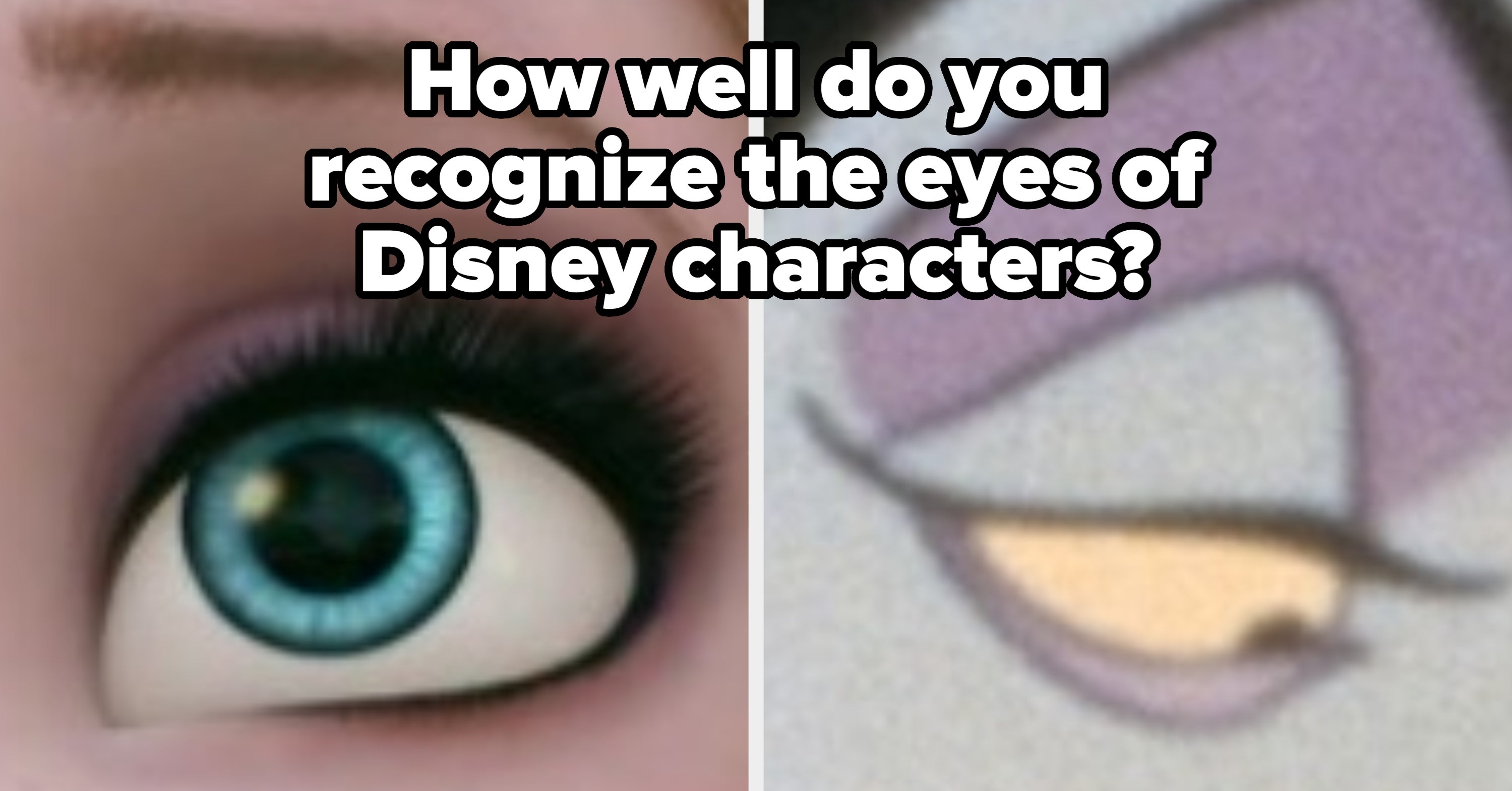 The Average Disney Fan Will Struggle To Identify These Characters Just By Their Eyes