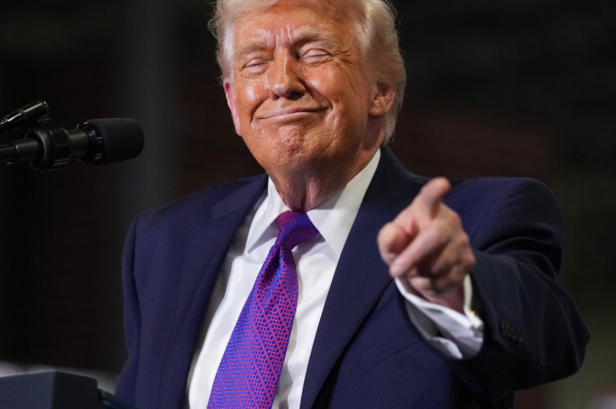 米ケンタッキー州で演説するドナルド・トランプ米大統領（＝2026年3月11日撮影）/ Andrew Harnik / Getty Images