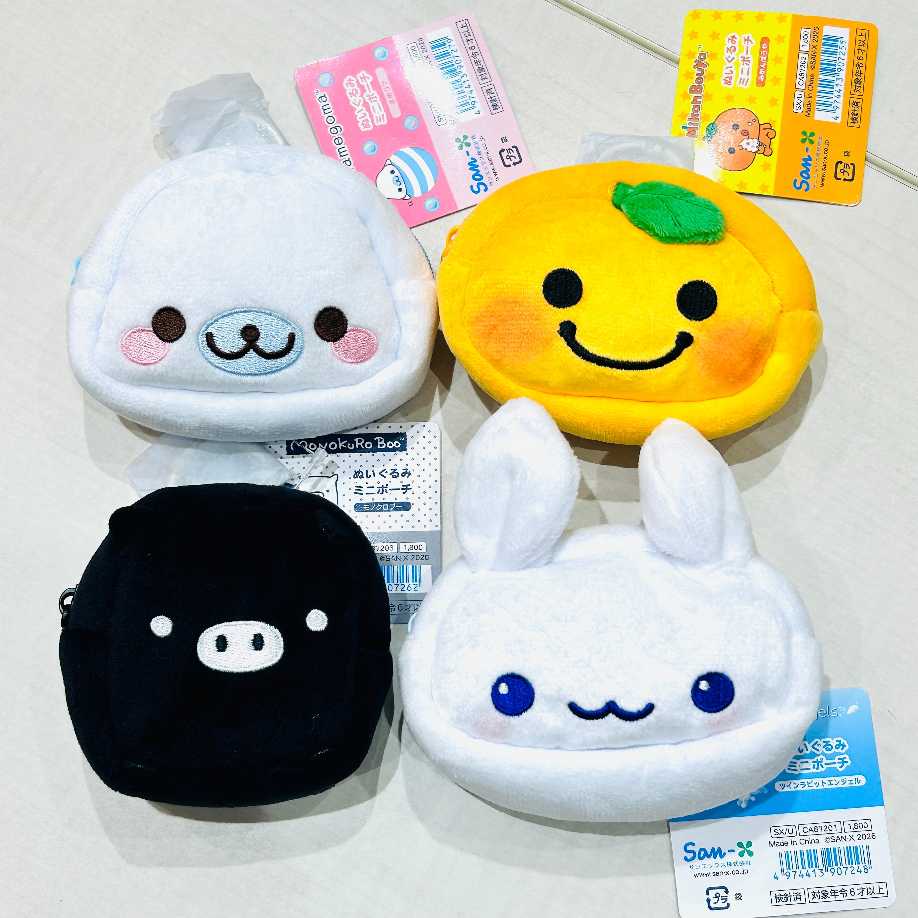 サンエックス ワンルーム ぬいぐるみ マグネット まとめ売り 4種 おまけ付き 4月登場！「サンエックスキャラクター」プライズ☆ | San-xネット
