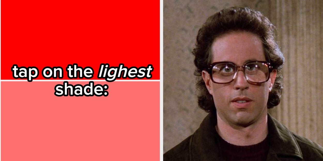 Can Your Eyes Process This Lightning-Fast Subtle Shades Test?