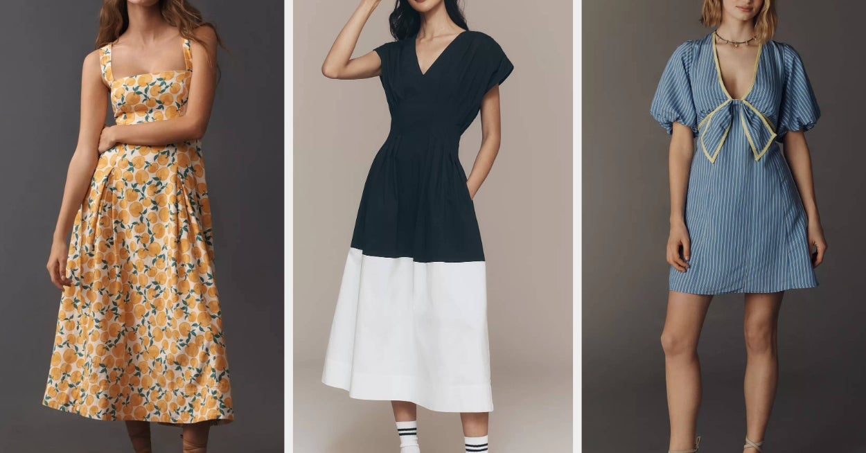27 Flouncy Dresses From Anthropologie That Will Make You Feel Like The Main Character In A Rom-Com