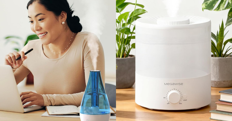 If You're Sitting In A Dry Office All Day Long, These Desktop Humidifiers Can Make Your Sinuses A Little Less Miserable