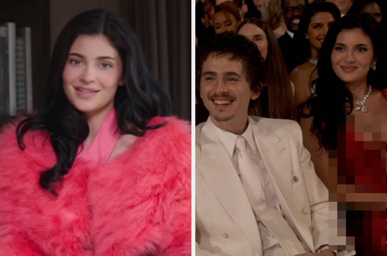 Kylie Jenner Unveiled Her Jessica Rabbit-Inspired Oscars Dress