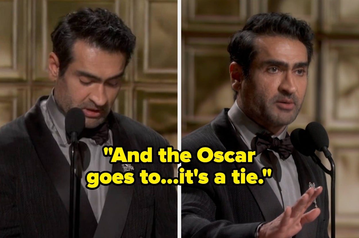There Was Genuinely Just A Tie At The Oscars