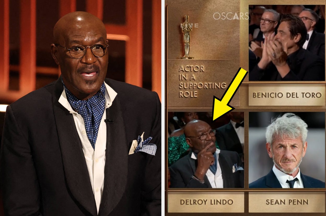 People Are Having Veryyyy Mixed Reactions To Delroy Lindo Refusing To Hide His Disappointment After Losing The Best Supporting Actor Oscar To Sean Penn