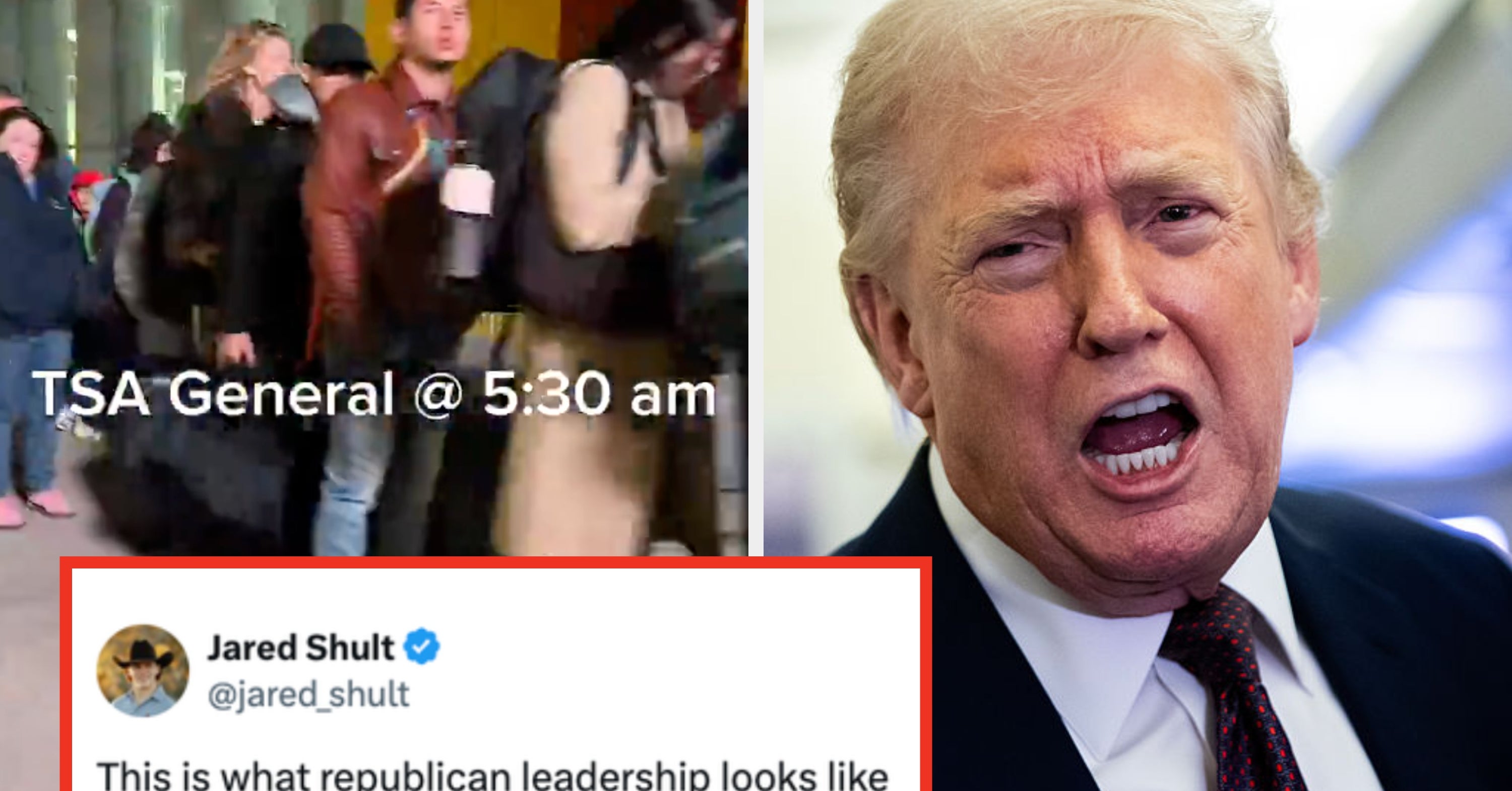 Uhhh, The TSA Line At One Of The Most Affected Airports Is Honestly Hard To Believe