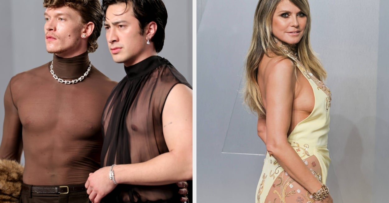 12 Totally Wild Or Completely Shocking Oscars Night Outfits