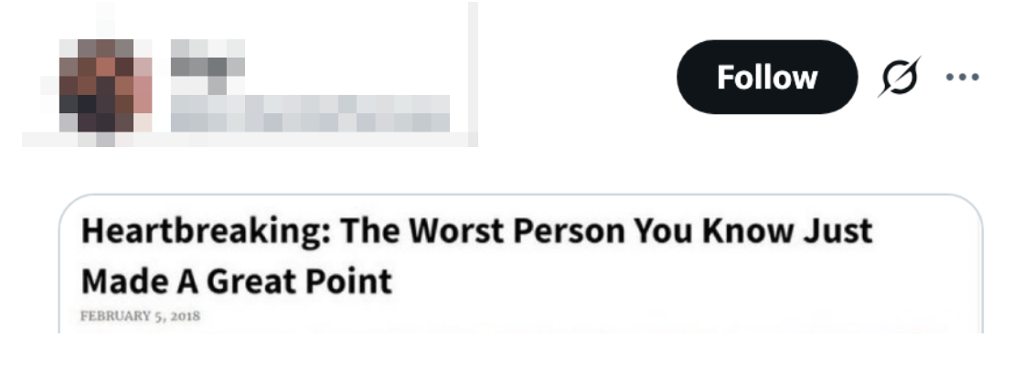  The Worst Person You Know Just Made A Great Point."