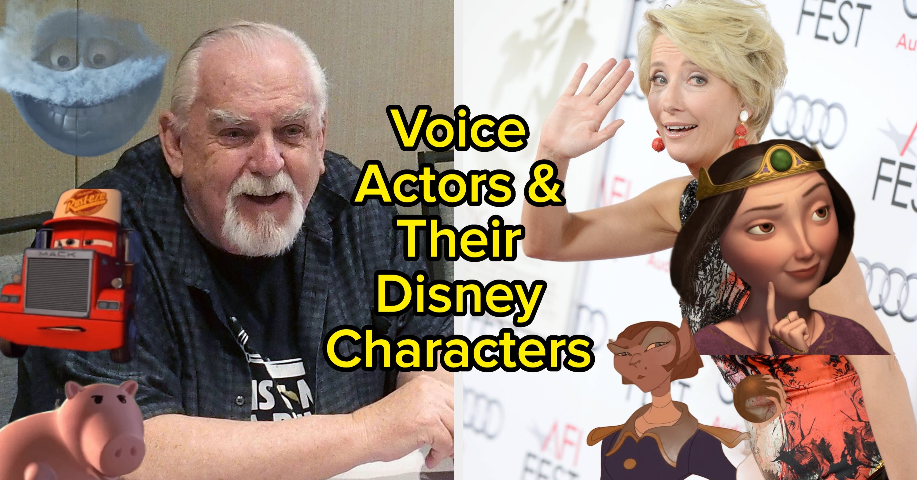 25 Voice Actors That Have Played Multiple Disney Movie Characters
