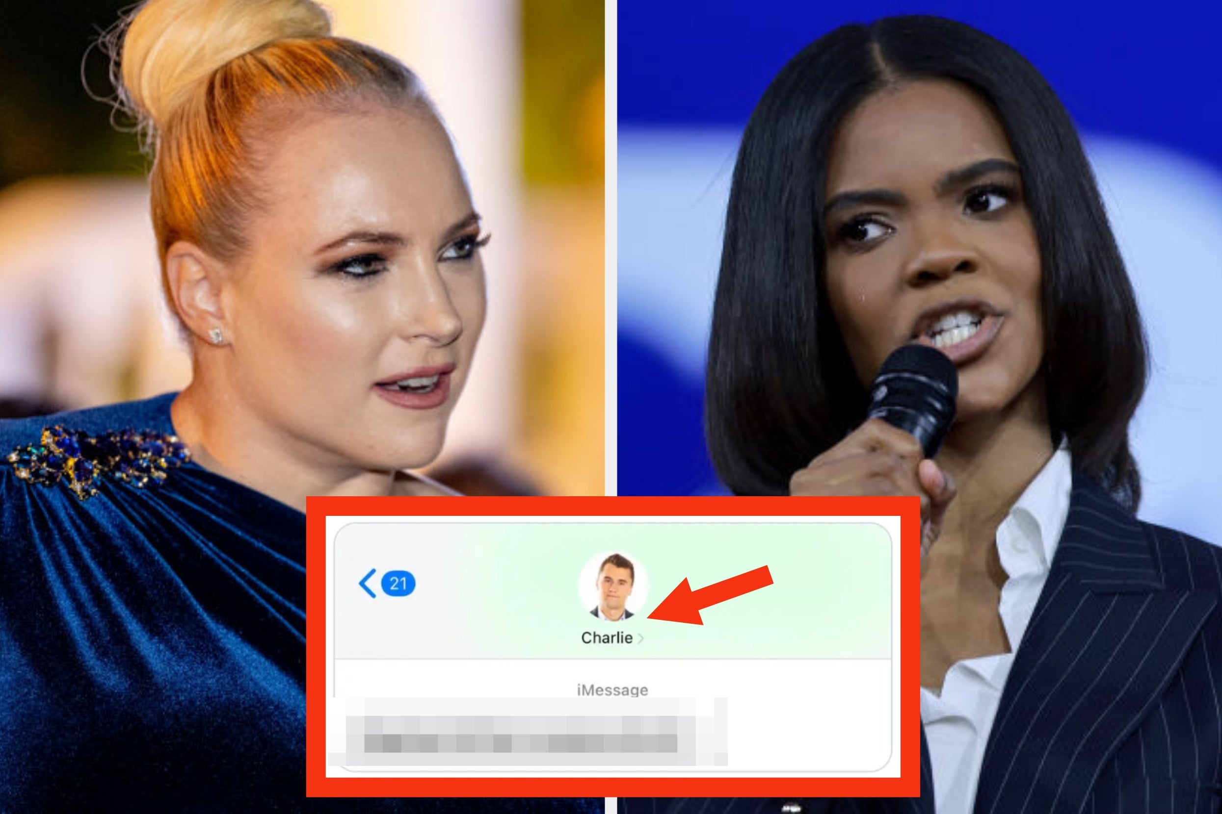 Candace Owens Posted An Alleged Text From Charlie Kirk To Roast Meghan McCain, And It's Messy But Hilarious