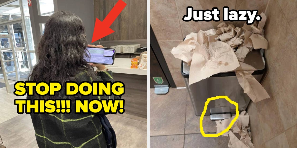 22 Infuriating Photos Of People Being Entitled In Public