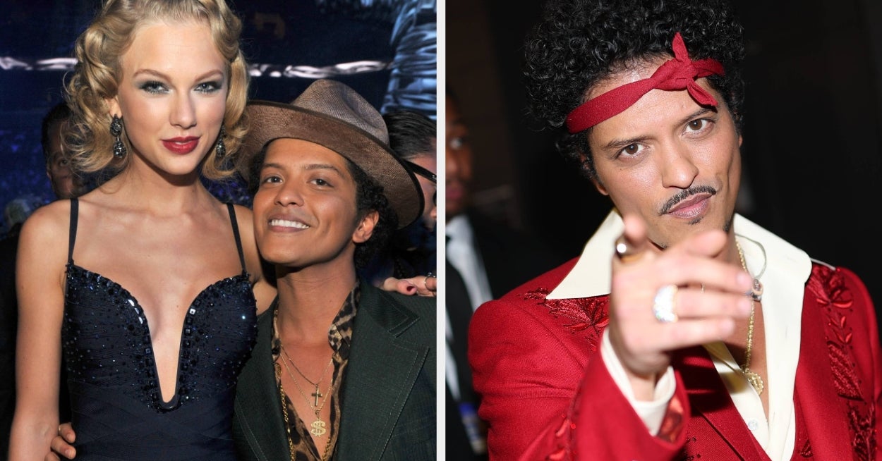 Bruno Mars Responded After He Was Seemingly Caught Liking A Brutal Post Calling Taylor Swift “Talentless”