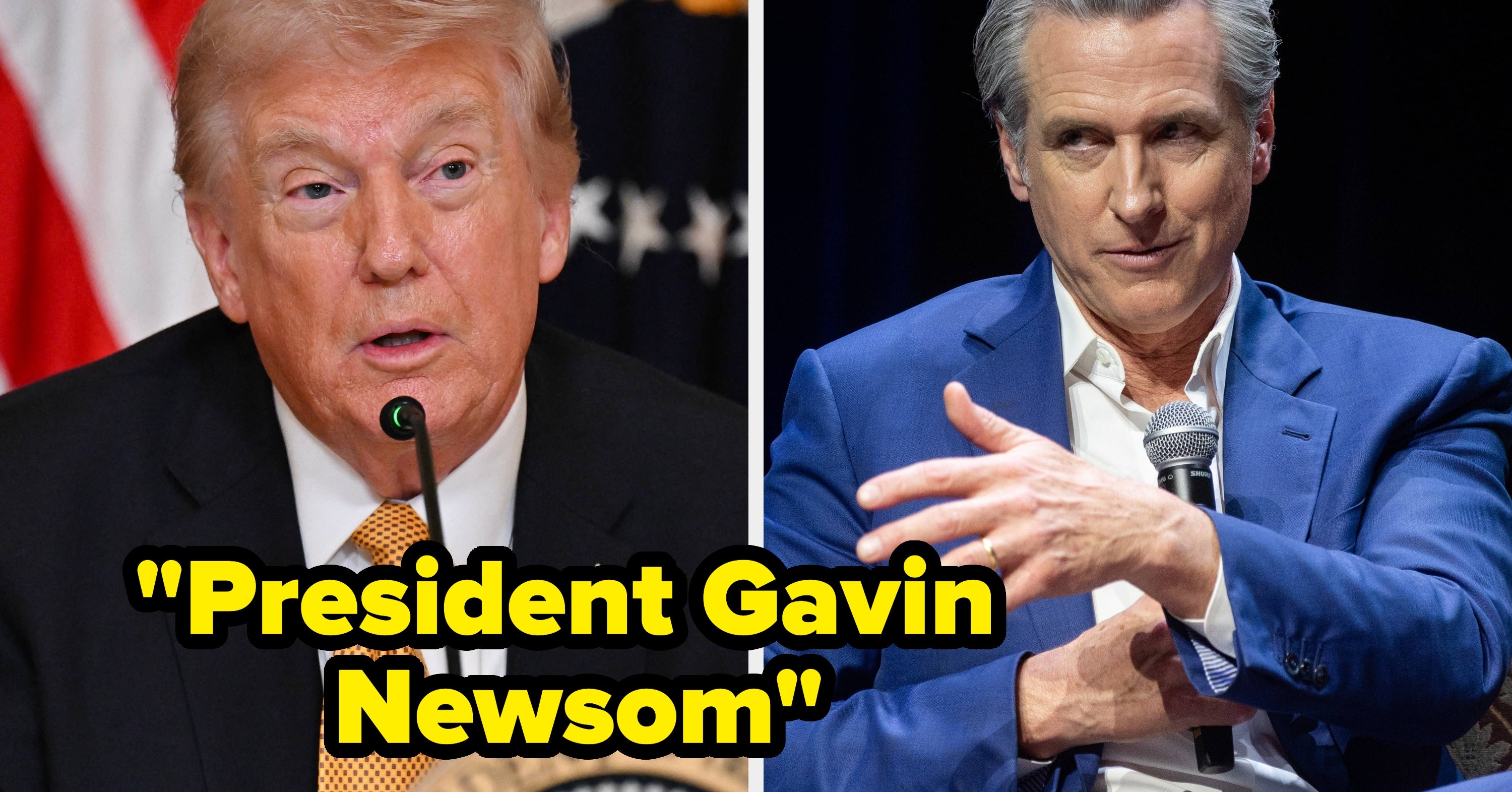 Donald Trump Tried To Roast Gavin Newsom's Intelligence And Accidentally Roasted His Own Instead