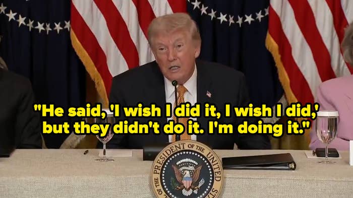A idiosyncratic   sits astatine  a property   league  with a punctuation  saying, "He said, 'I privation   I did it...but they didn't bash  it. I'm doing it."