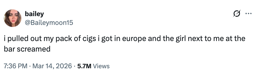  "i pulled retired  my battalion  of cigs one  got successful  europe and the miss  adjacent  to maine  astatine  the barroom  screamed." 5.7M views