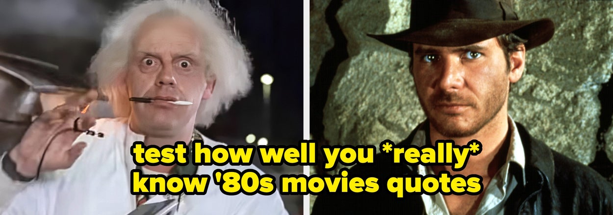 Only Gen X'ers Can Name These '80s Movies By Their Opening Lines, And It's Pretty Hard