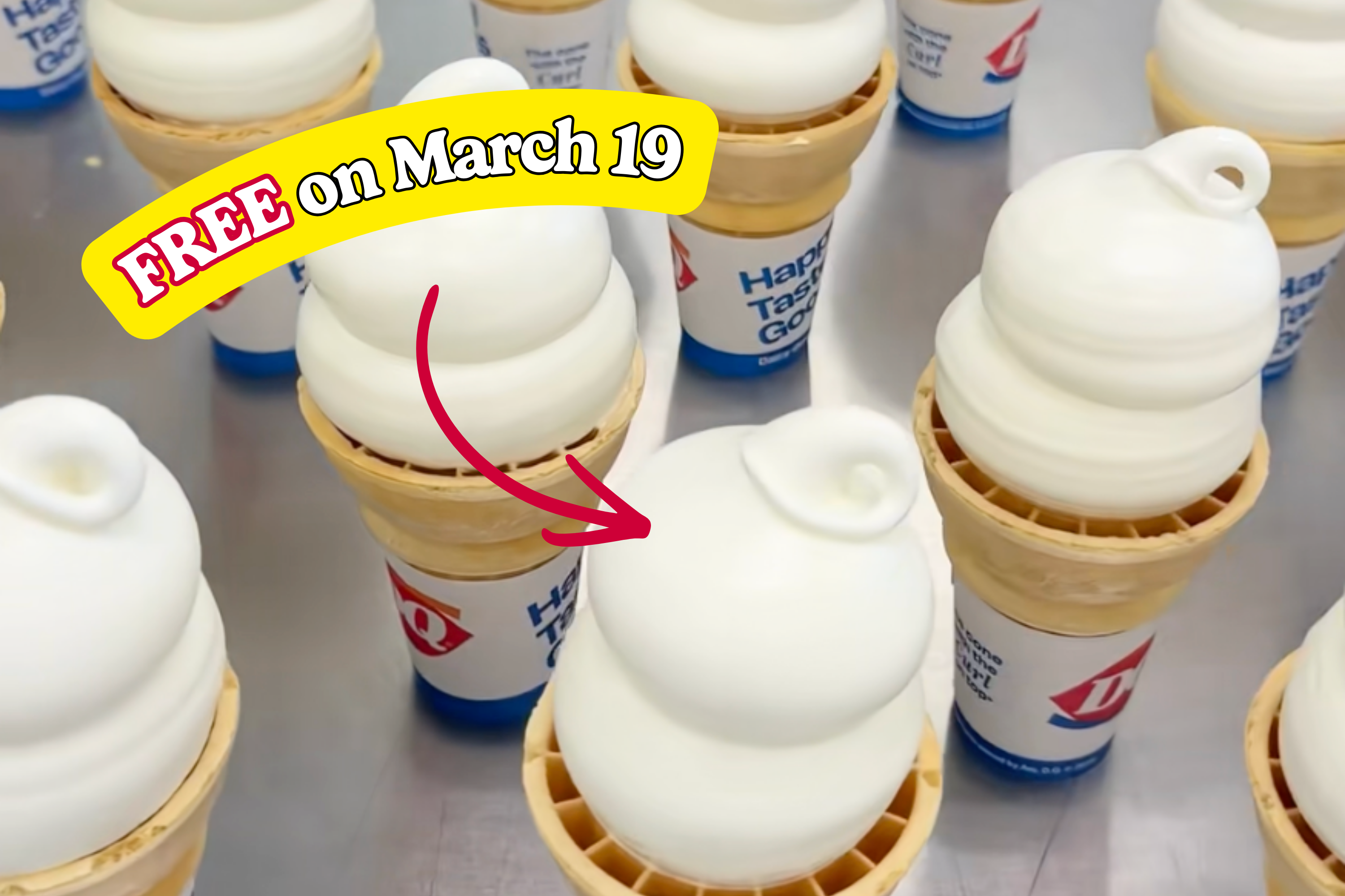Dairy Queen’s Free Cone Day Is Back With Free Ice Cream (And A Chance To Win Cones For A YEAR)