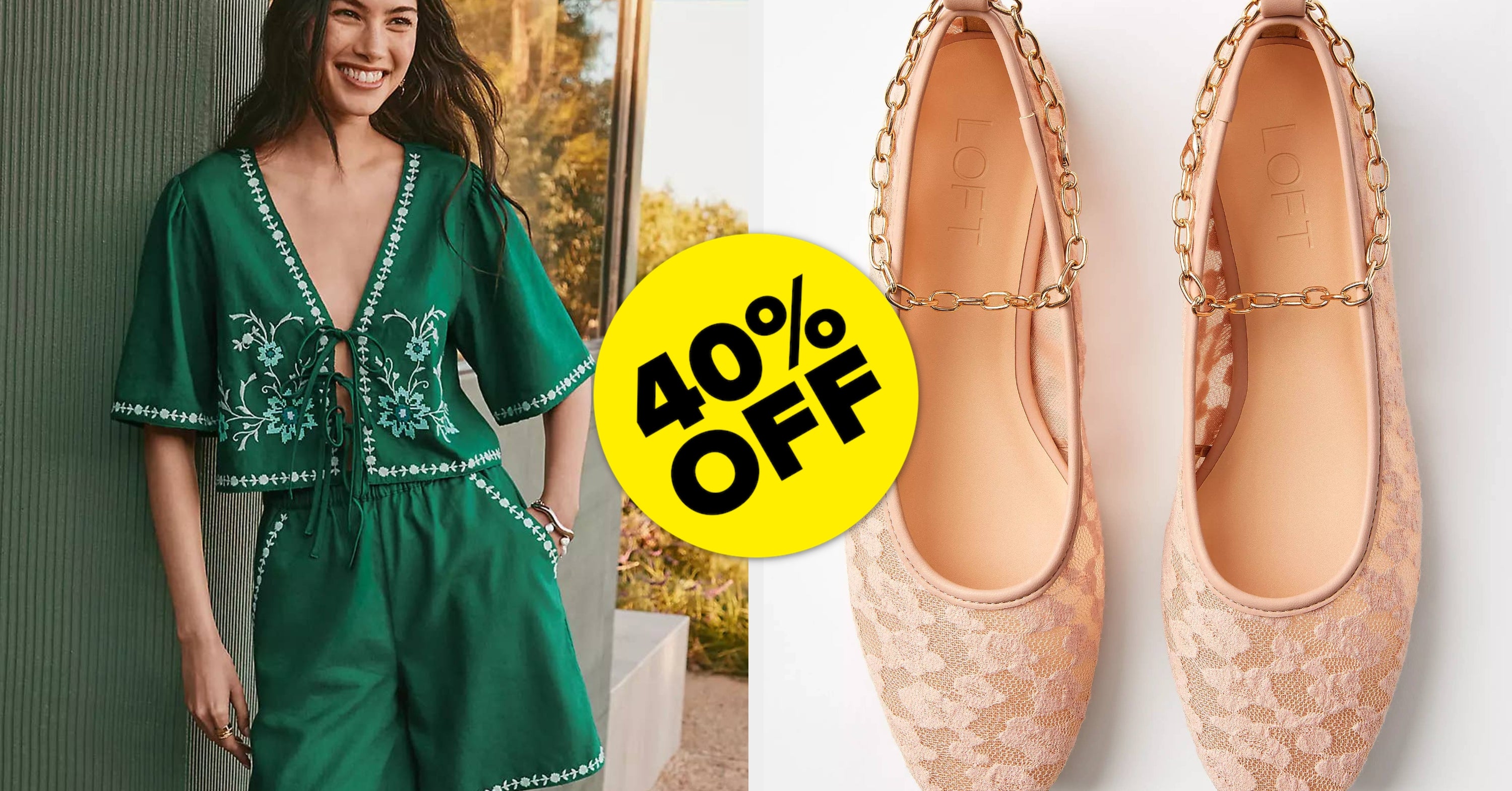 Loft Is Helping You Welcome Spring With 40% Off Your Entire Purchase