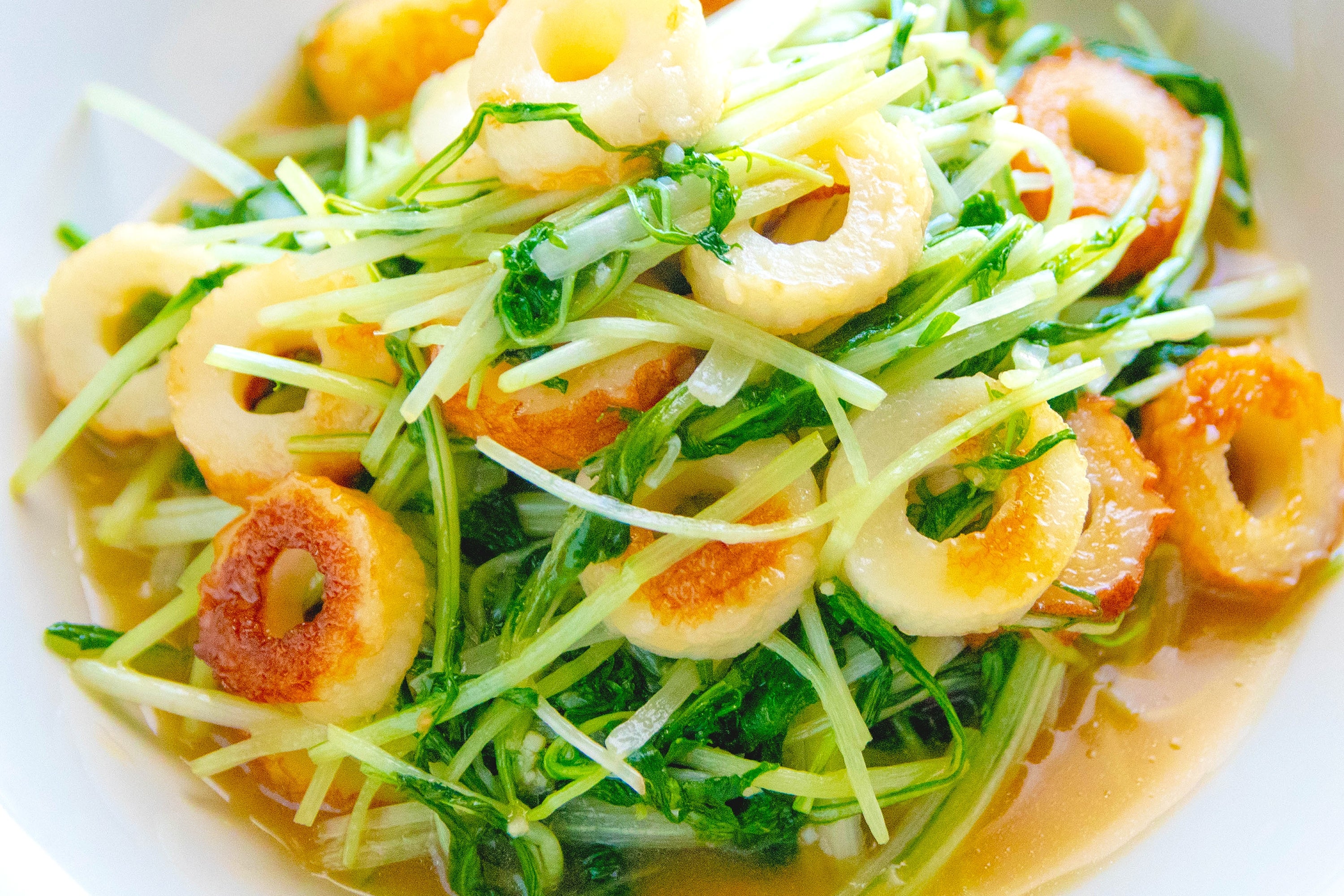 水菜とちくわの中華炒め】10分で作れる簡単レシピ・作り方｜Tasty