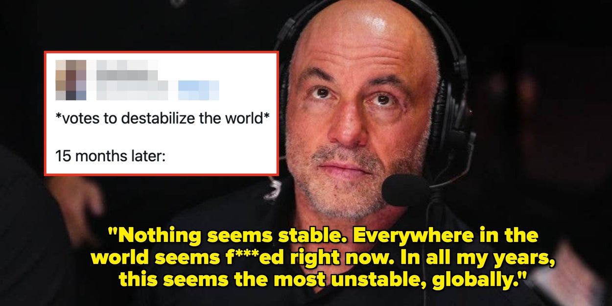 Joe Rogan Criticizes Trump And Calls 2026 'F*ed'