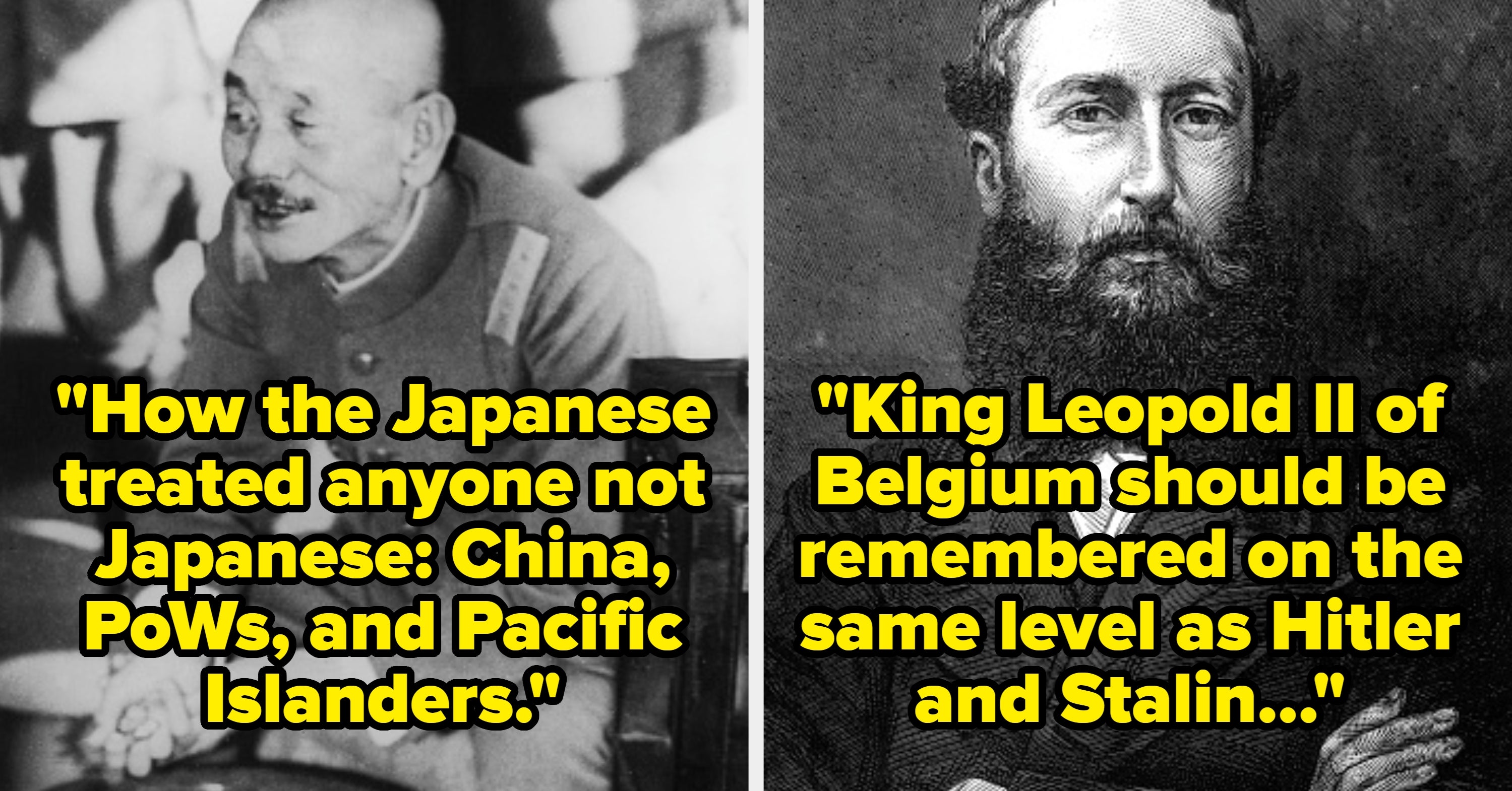 27 Disturbing And Dark Historical Events That We Do Not Know Much About, And It Will Change Your Outlook Of The World And History