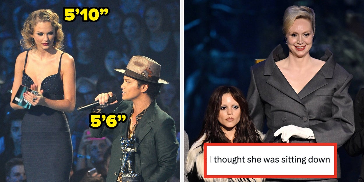 14 Tall And Short Celebrities' Heights Compared: Photos