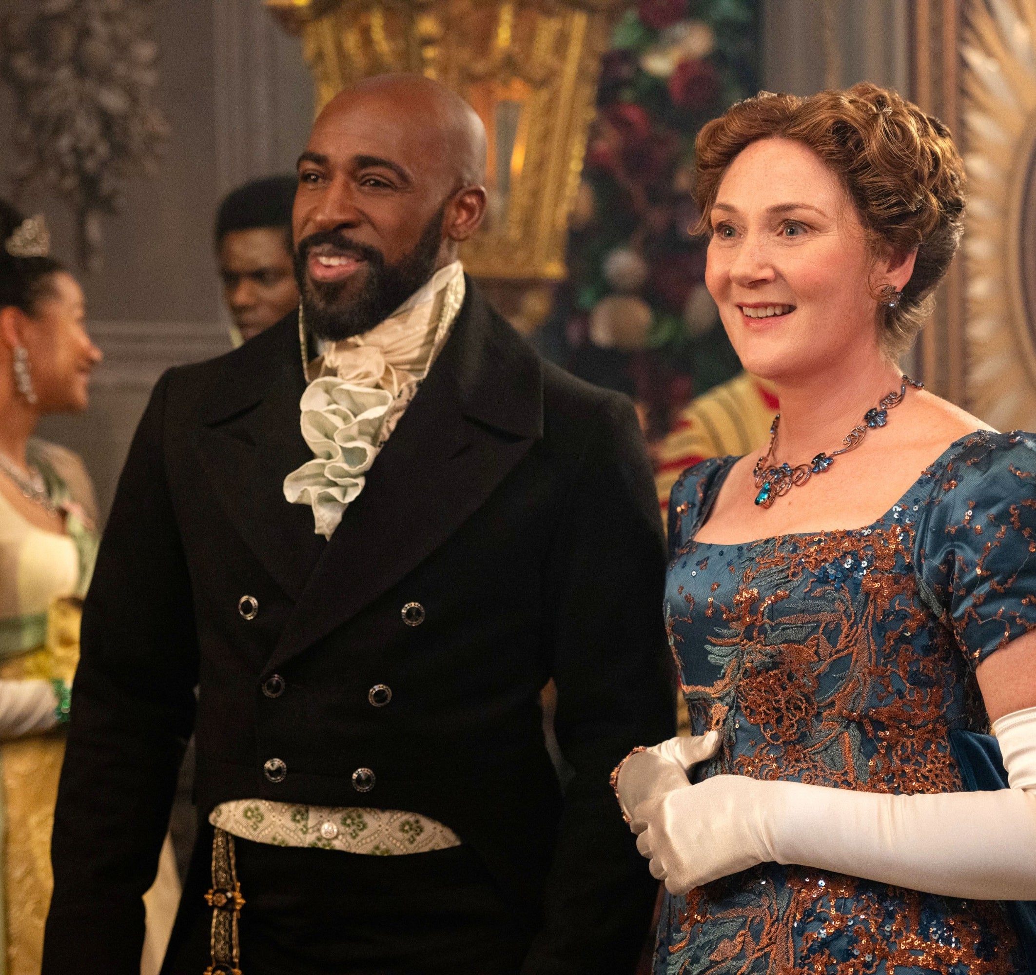 Daniel and Ruth successful  elegant play  costumes successful  "Bridgerton"