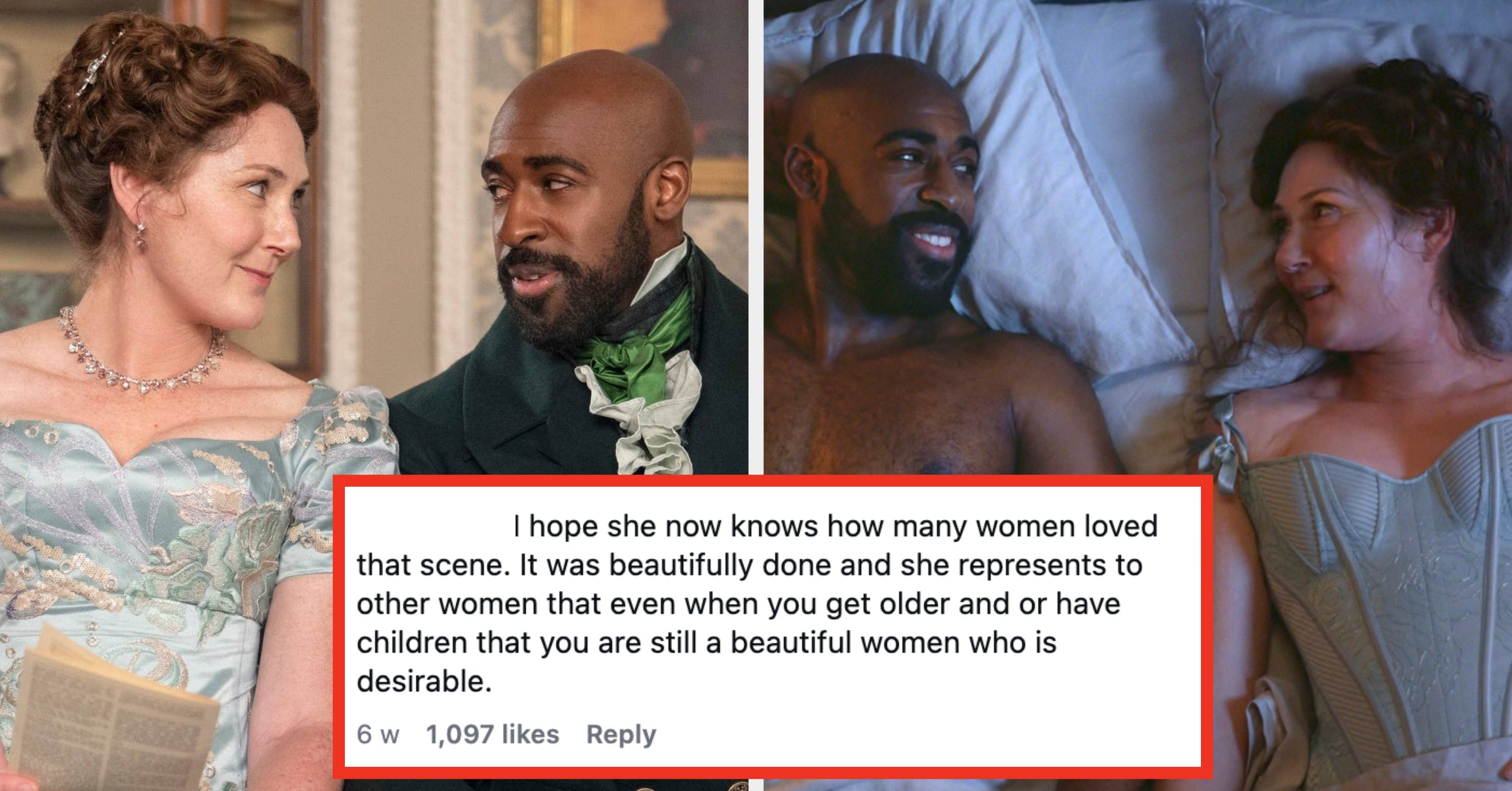 People Are Heartbroken After "Bridgerton's" Ruth Gemmell Said She’s Glad That Her Sex Scene Was Shot In “Low Lighting” Because She Doesn’t Think “Anyone Would Want To Watch That”