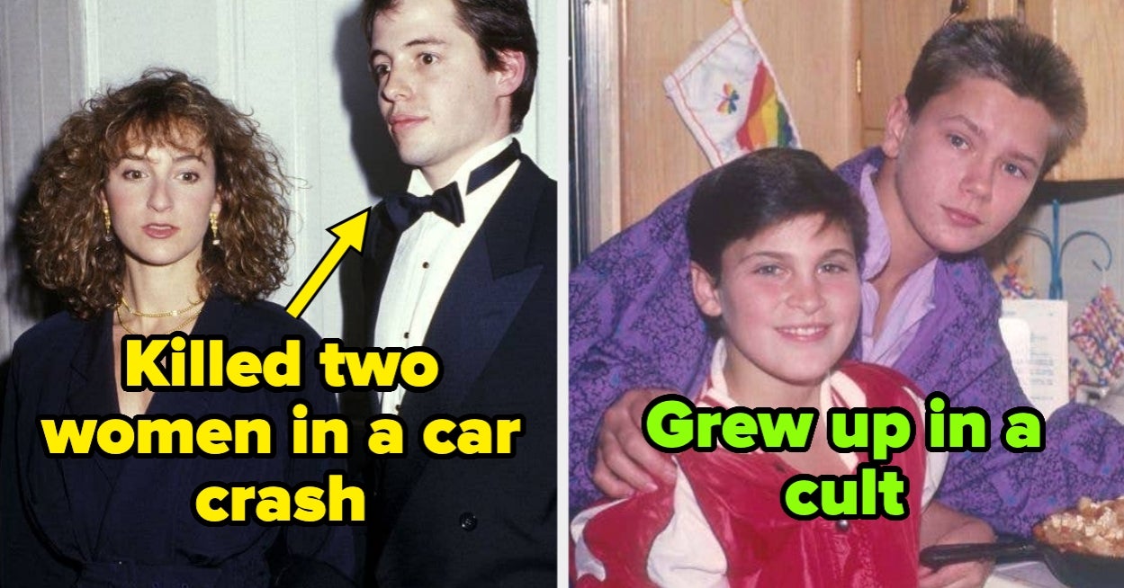 39 Famous People With Dark Back Stories— From Fatal Crashes To Cults — That Changed How I See Them