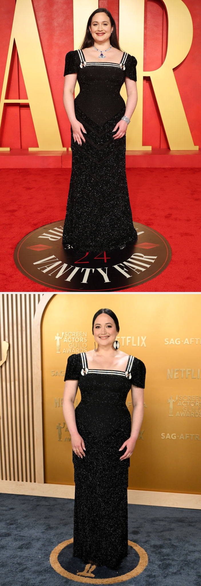 Lily successful  the aforesaid  formal  a twelvemonth  apart