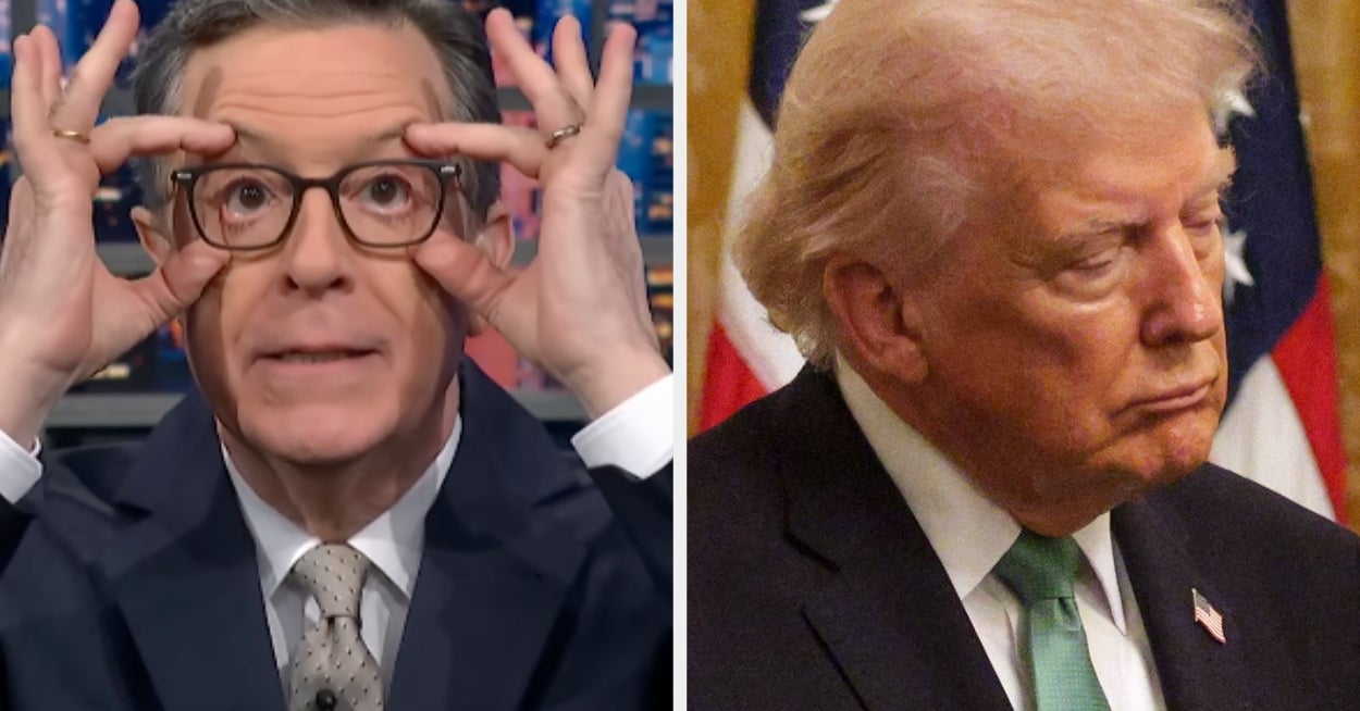 The Internet Is ROASTING Donald Trump After Stephen Colbert Give Him A Pair Of Silly Nicknames