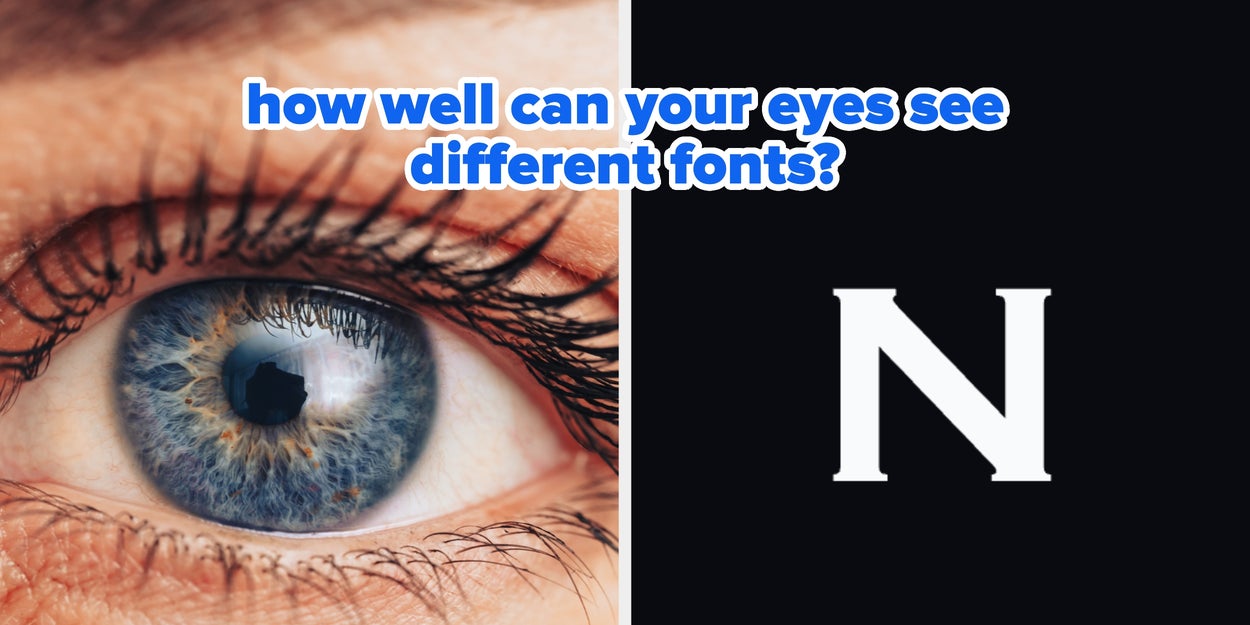 This Font Acuity Test Will Measure How Well You Can See Tiny Letters