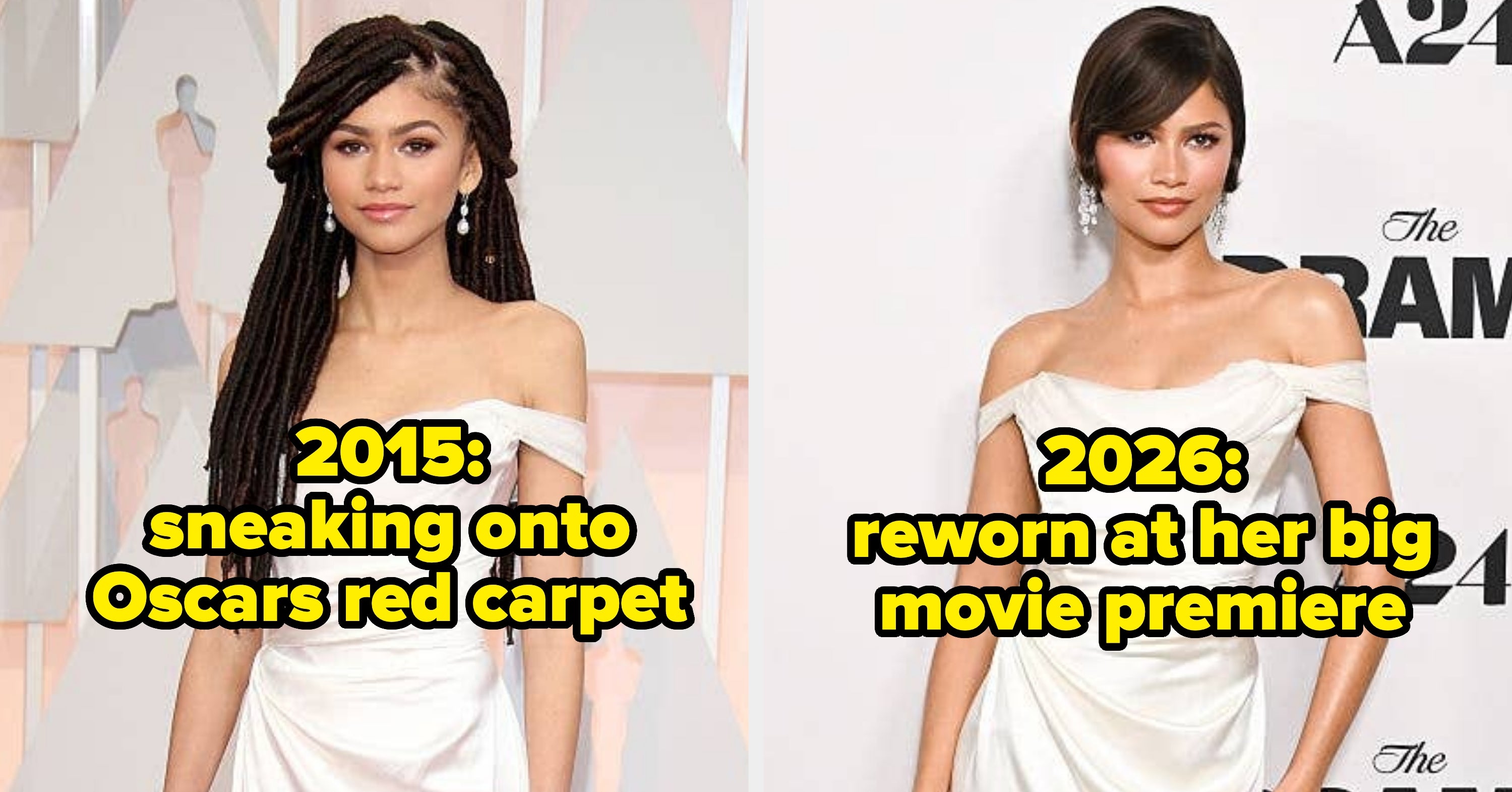 An Actor Who Wore Her Wedding Dress On Two Red Carpets, And 20 More Celebs Who Repeated Their Famous Looks