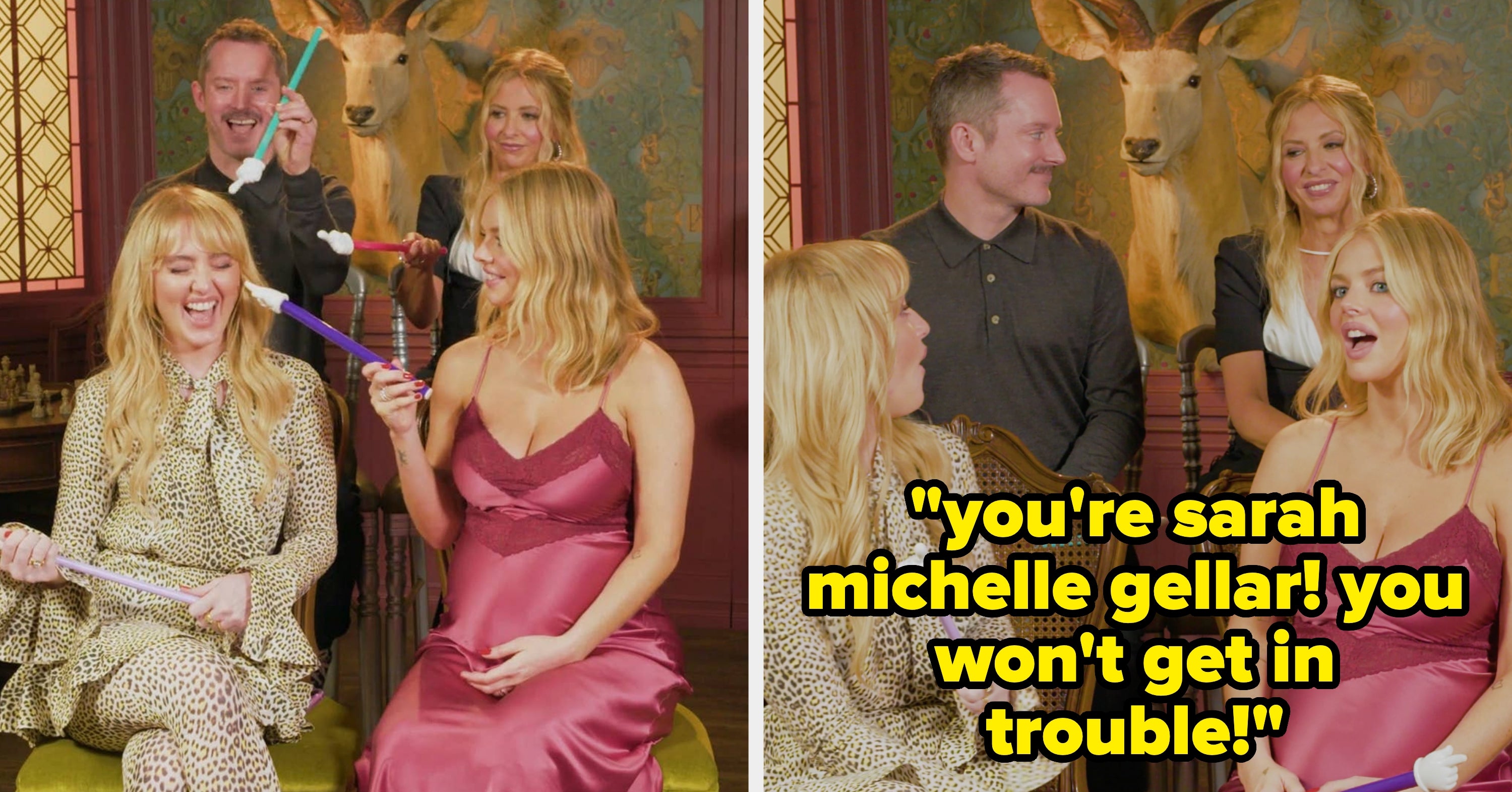 The "Ready Or Not 2" Cast Reveals Who Stole What From Set, Who Sends Memes In The Cast's Group Chat, And More Behind-The-Scenes Secrets